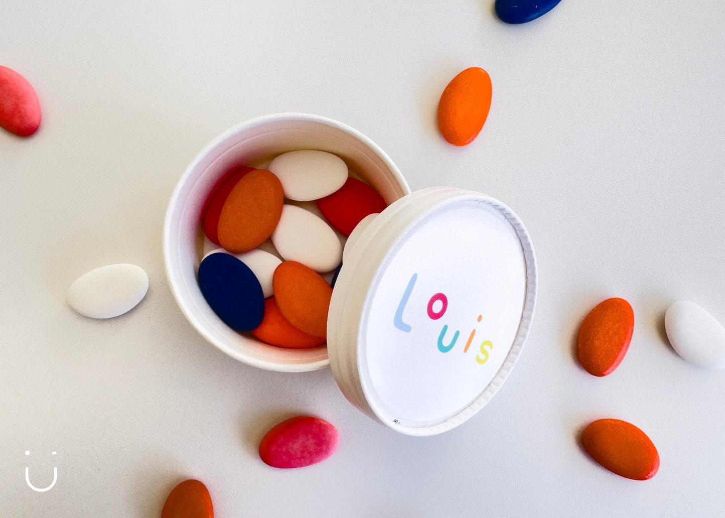 10x Deugeniet doosje met eigen ontwerp - Bedankje communie - Deugeniet - Communiebedankjes