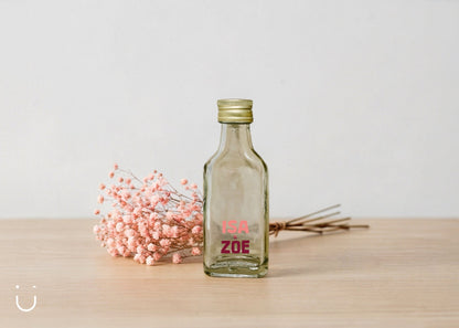 10x Flesje met naam - Doopsuiker - Deugeniet - Doopsuiker diy