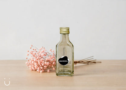 10x Flesje met naam - Doopsuiker - Deugeniet - Doopsuiker diy