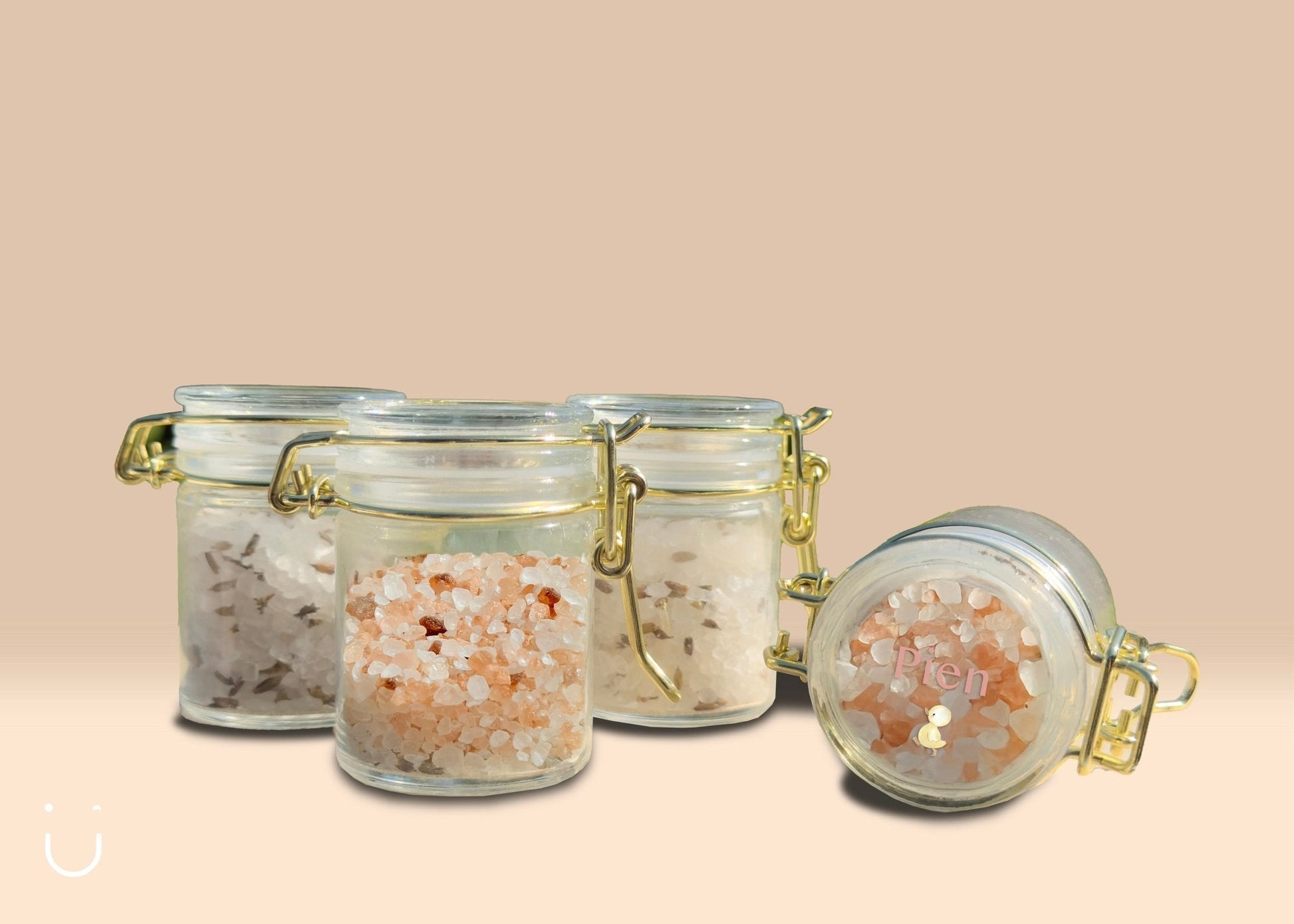 10x Glazen potje met eigen ontwerp - Bedankje communie - Deugeniet - Communiebedankjes