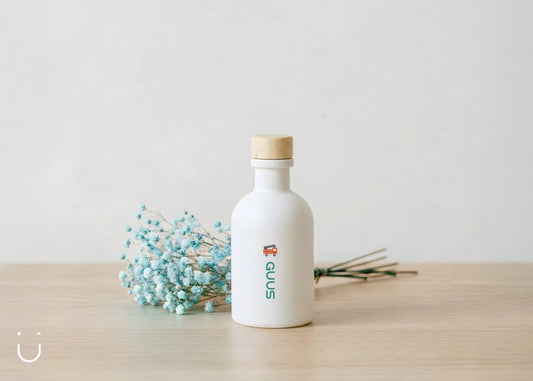 10x Luxe flesje met houten dop - Doopsuiker - Deugeniet - Doopsuiker diy