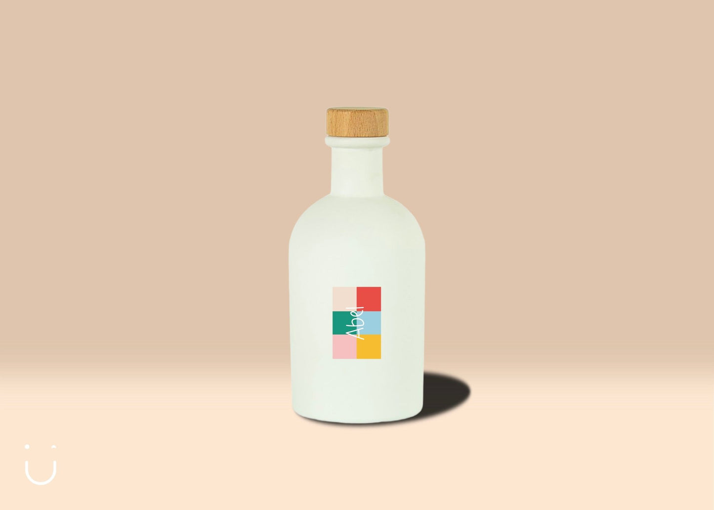 10x Luxe flesje met houten dop - Doopsuiker - Deugeniet - Doopsuiker diy