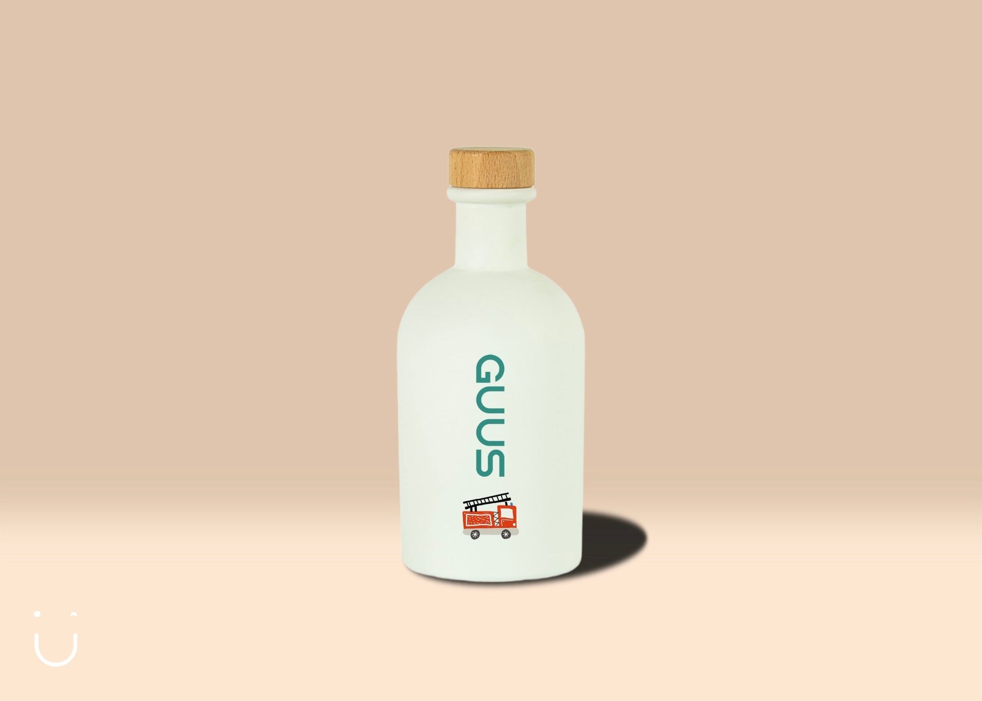 10x Luxe flesje met houten dop - Doopsuiker - Deugeniet - Doopsuiker diy