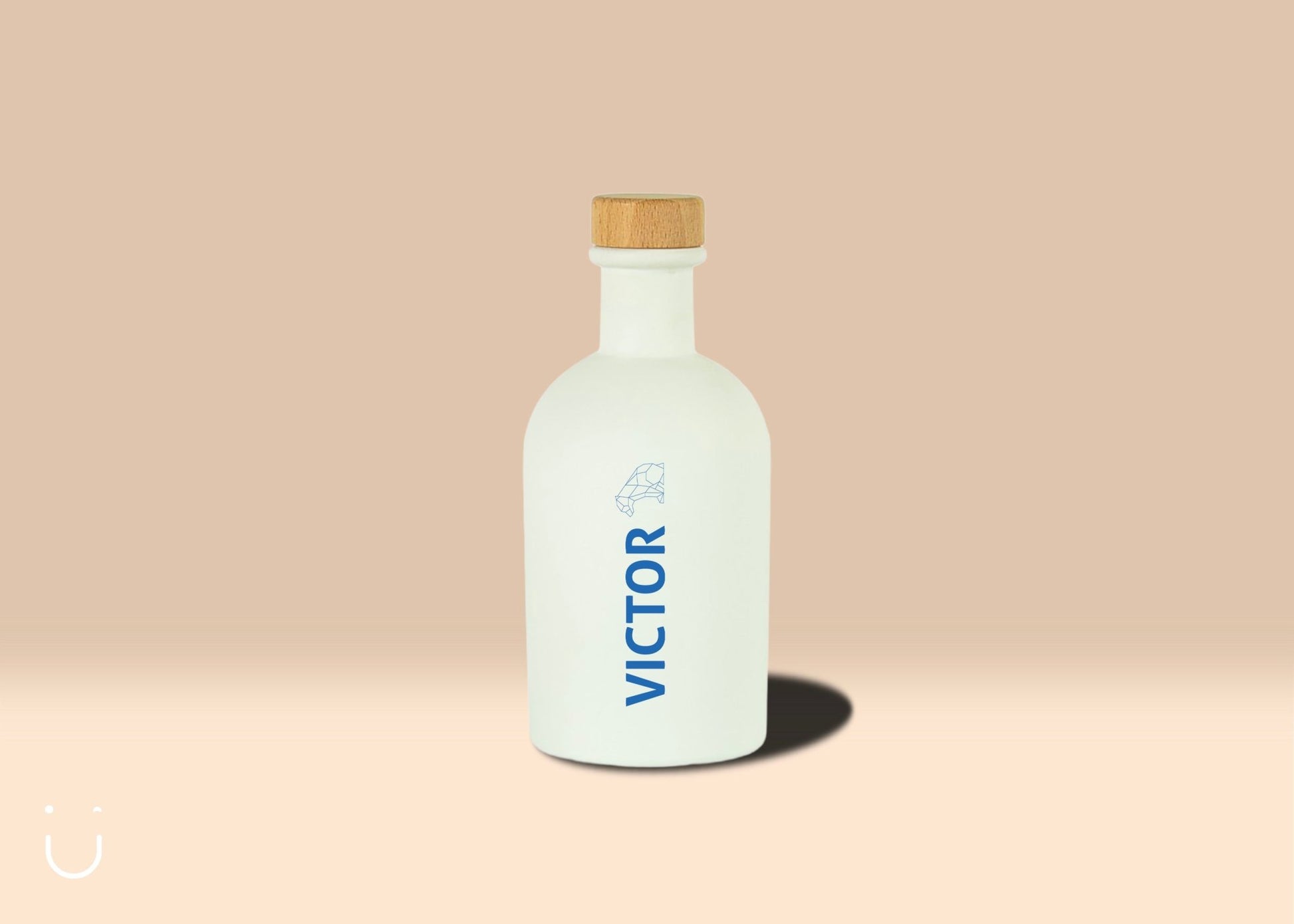 10x Luxe flesje met houten dop - Doopsuiker - Deugeniet - Doopsuiker diy