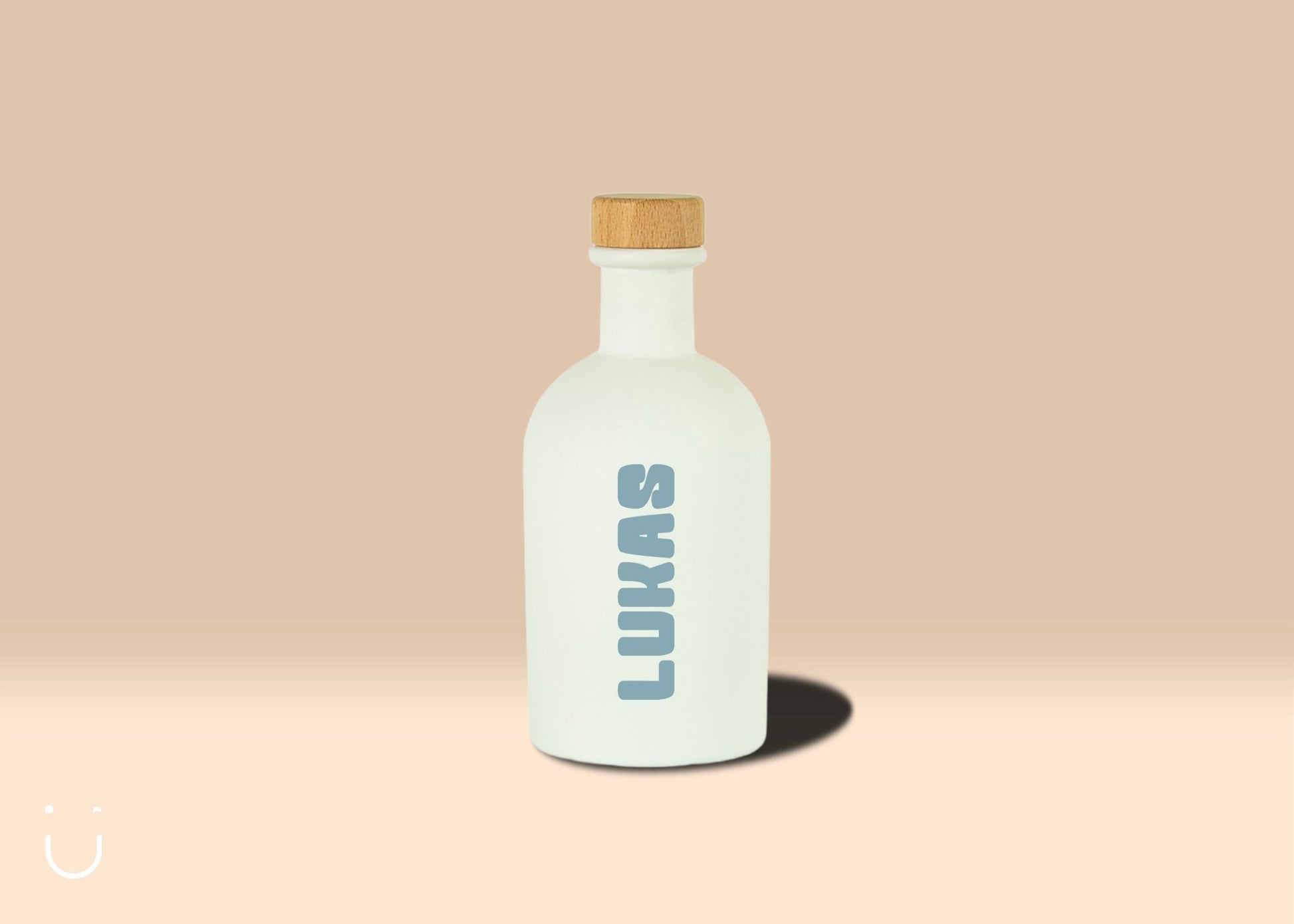 10x Luxe flesje met houten dop - Doopsuiker - Deugeniet - Doopsuiker diy