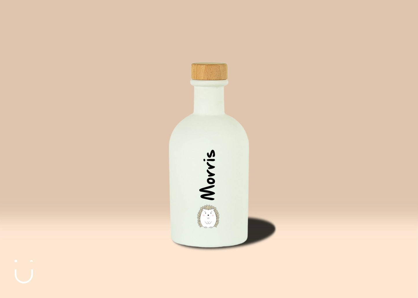 10x Luxe flesje met houten dop - Doopsuiker - Deugeniet - Doopsuiker diy