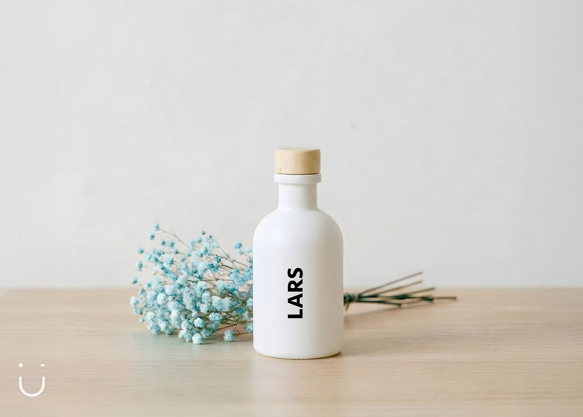 10x Luxe flesje met houten dop - Doopsuiker - Deugeniet - Doopsuiker diy