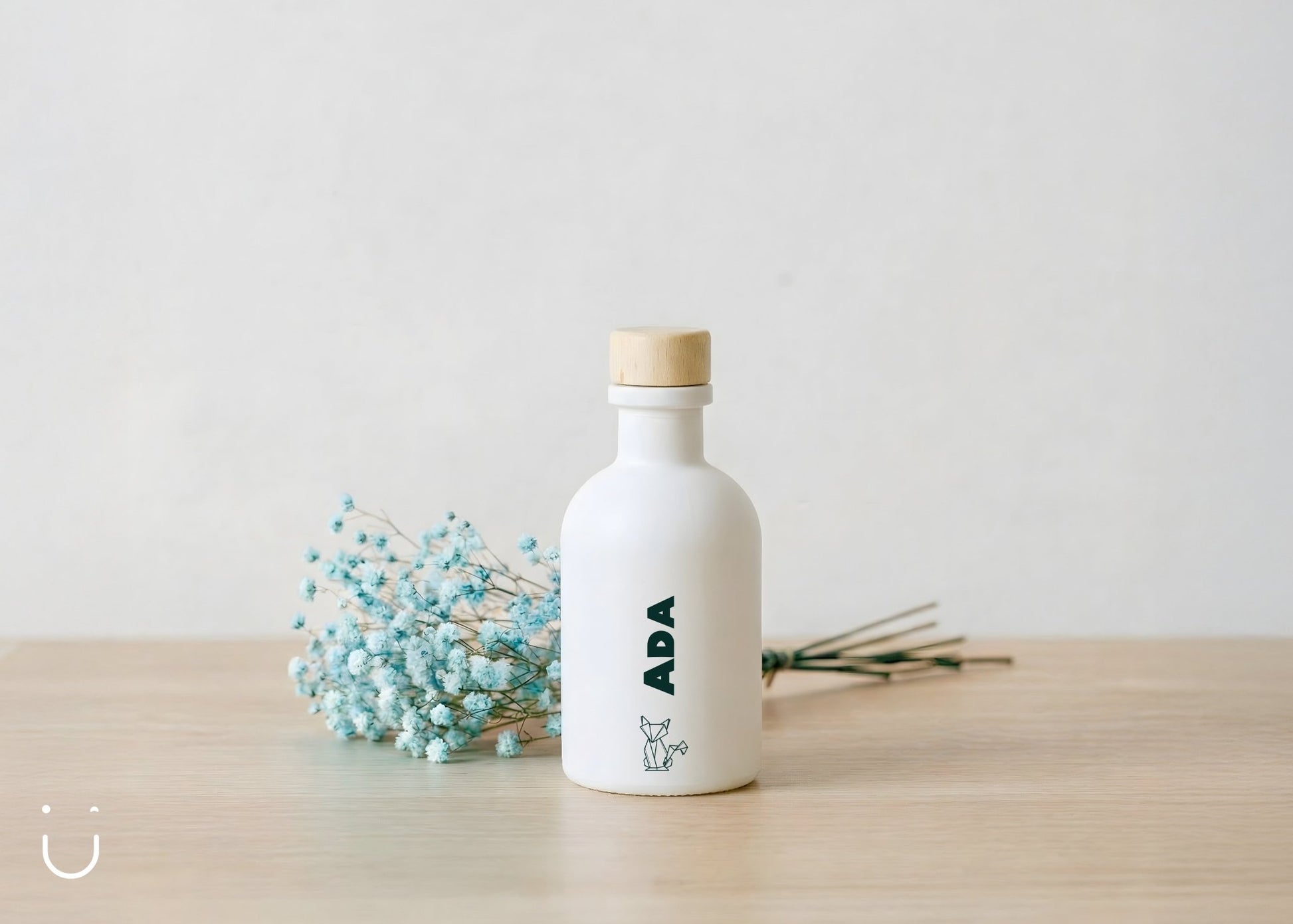 10x Luxe flesje met houten dop - Doopsuiker - Deugeniet - Doopsuiker diy