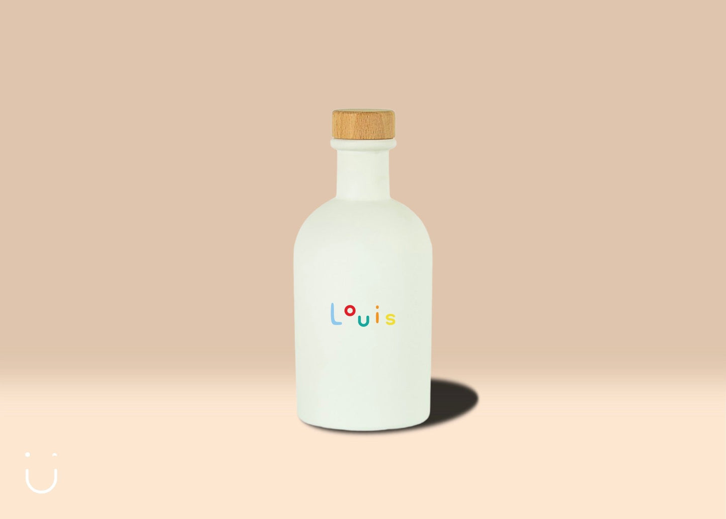 10x Luxe flesje met houten dop - Doopsuiker - Deugeniet - Doopsuiker diy