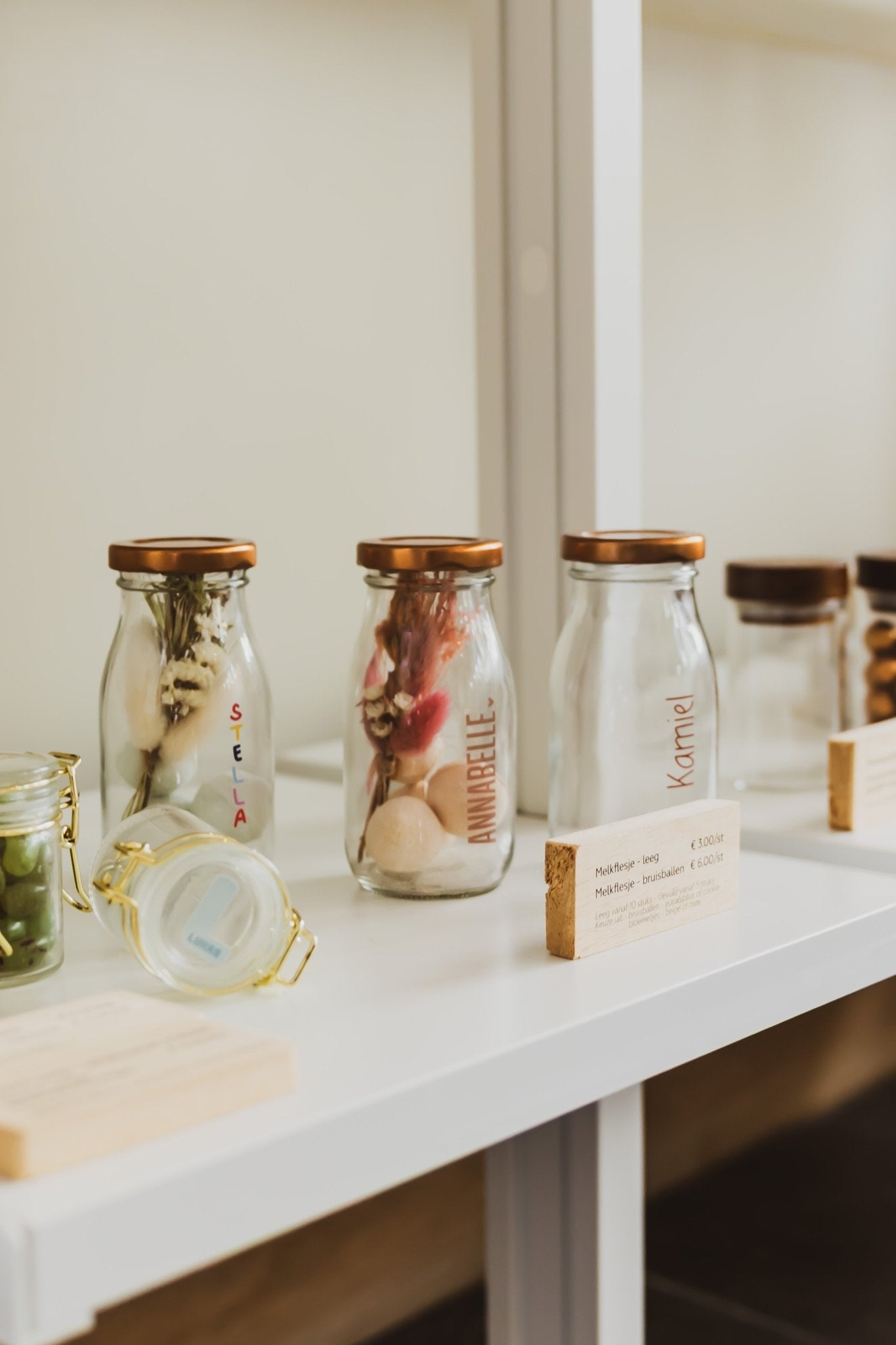 10x Melkflesje met eigen ontwerp - Bedankje communie - Deugeniet - Communiebedankjes