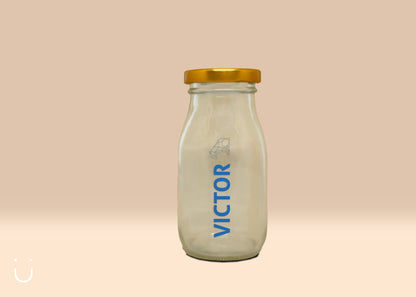 10x Melkflesje met naam - Deugeniet - Doopsuiker diy