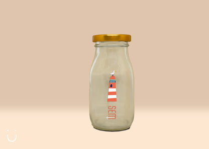 10x Melkflesje met naam - Deugeniet - Doopsuiker diy