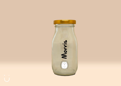 10x Melkflesje met naam - Deugeniet - Doopsuiker diy