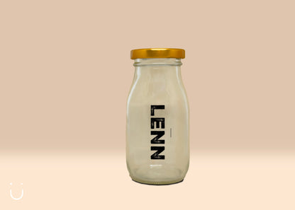 10x Melkflesje met naam - Deugeniet - Doopsuiker diy
