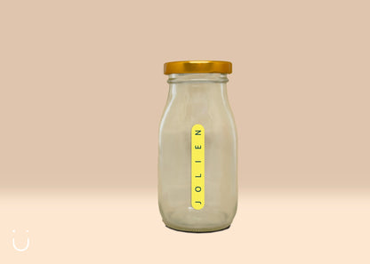 10x Melkflesje met naam - Deugeniet - Doopsuiker diy
