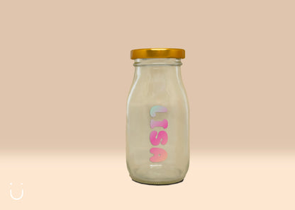 10x Melkflesje met naam - Deugeniet - Doopsuiker diy