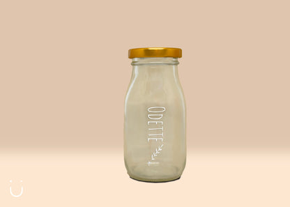 10x Melkflesje met naam - Deugeniet - Doopsuiker diy