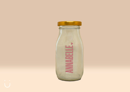 10x Melkflesje met naam - Deugeniet - Doopsuiker diy