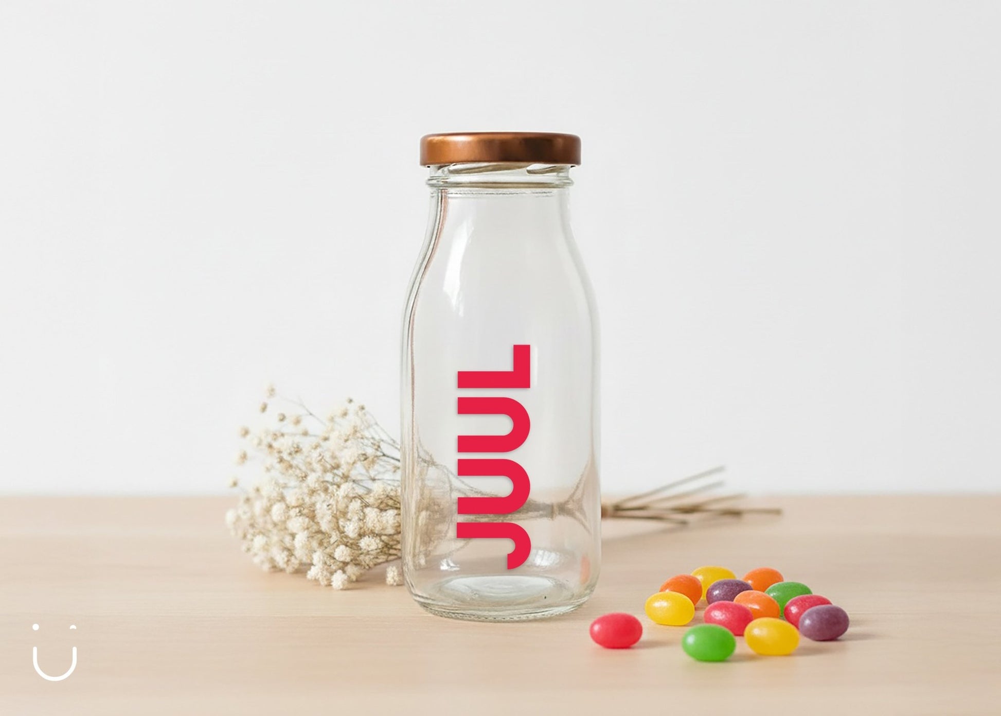 10x Melkflesje met naam - Doopsuiker - Deugeniet - Doopsuiker diy