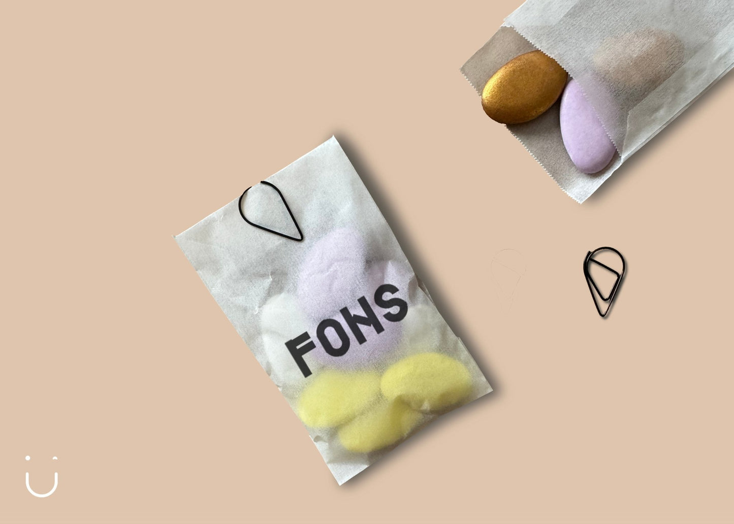 10x Pergamijn zakje met druppelclip - Doopsuiker - Deugeniet - Doopsuiker diy