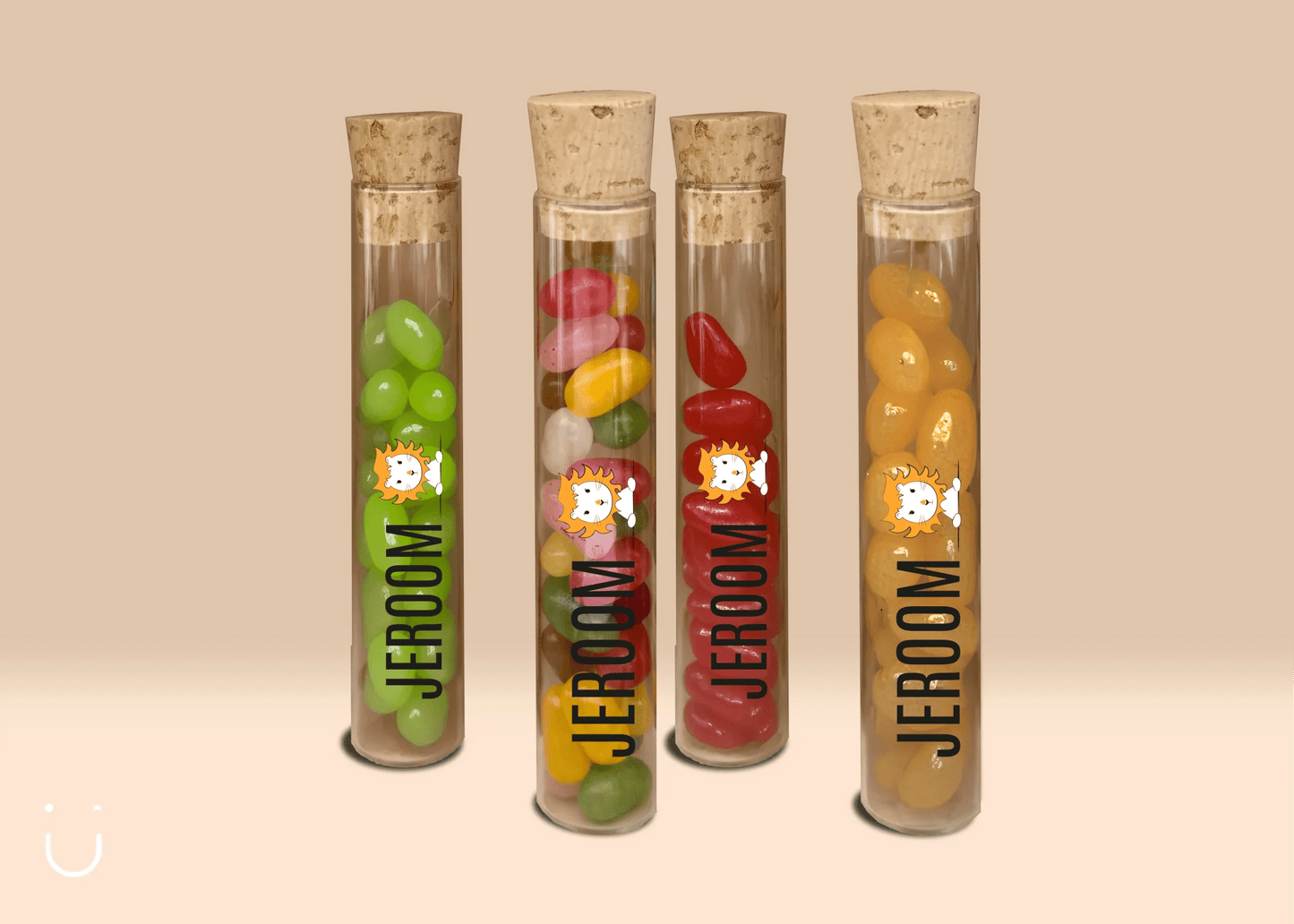 10x Proefbuisje met eigen ontwerp - Bedankje communie - Deugeniet - Communiebedankjes