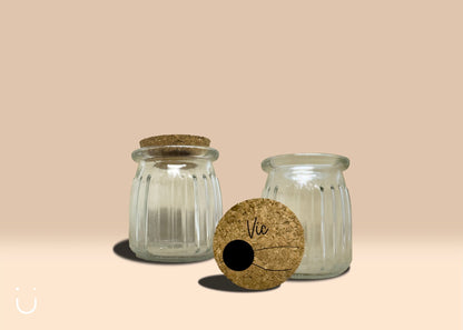 10x Ribbelpotje met naam - Deugeniet - Doopsuiker diy