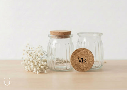 10x Ribbelpotje met naam - Doopsuiker - Deugeniet - Doopsuiker diy