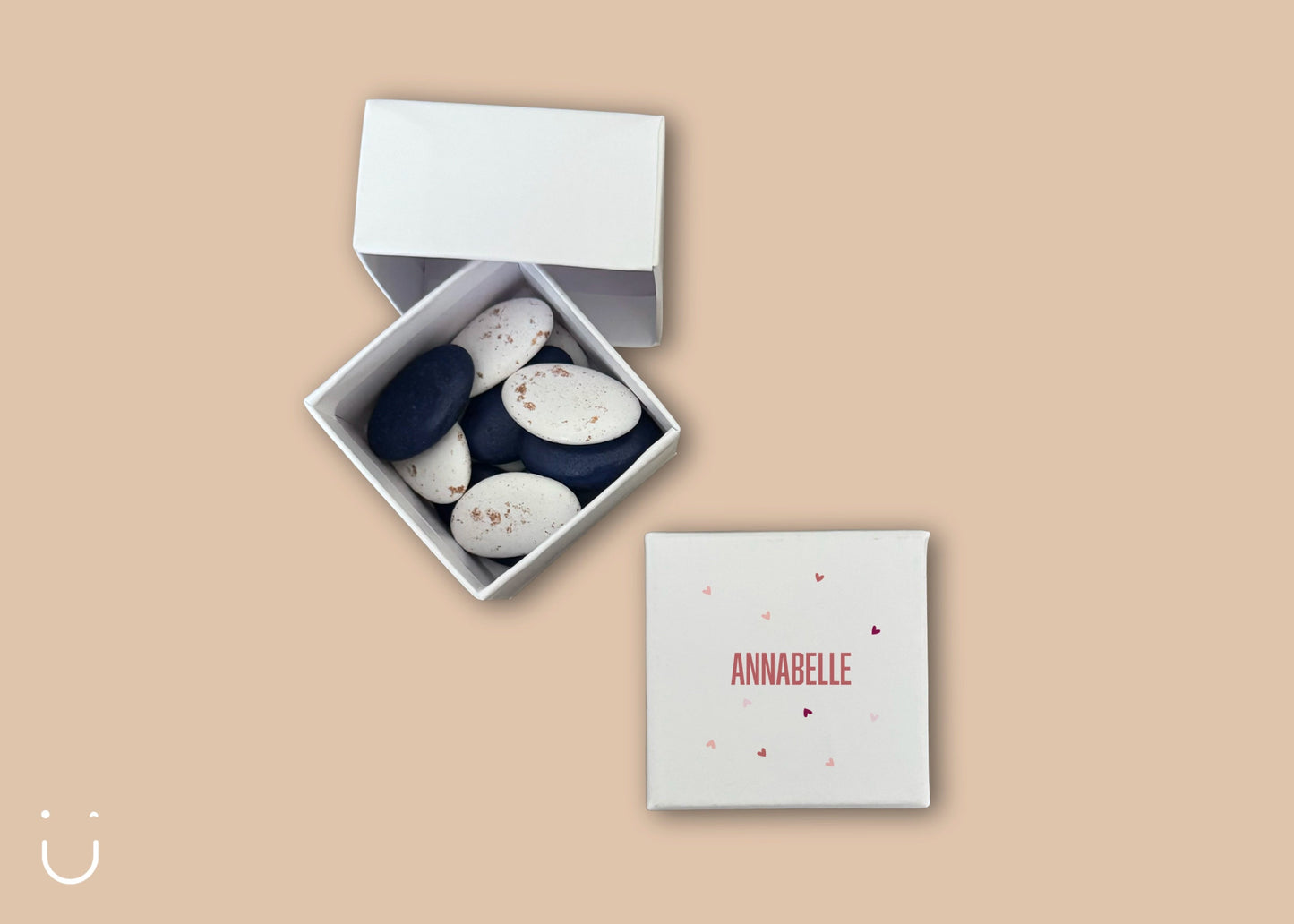 10x wit doosje - Doopsuiker - Deugeniet - Doopsuiker diy