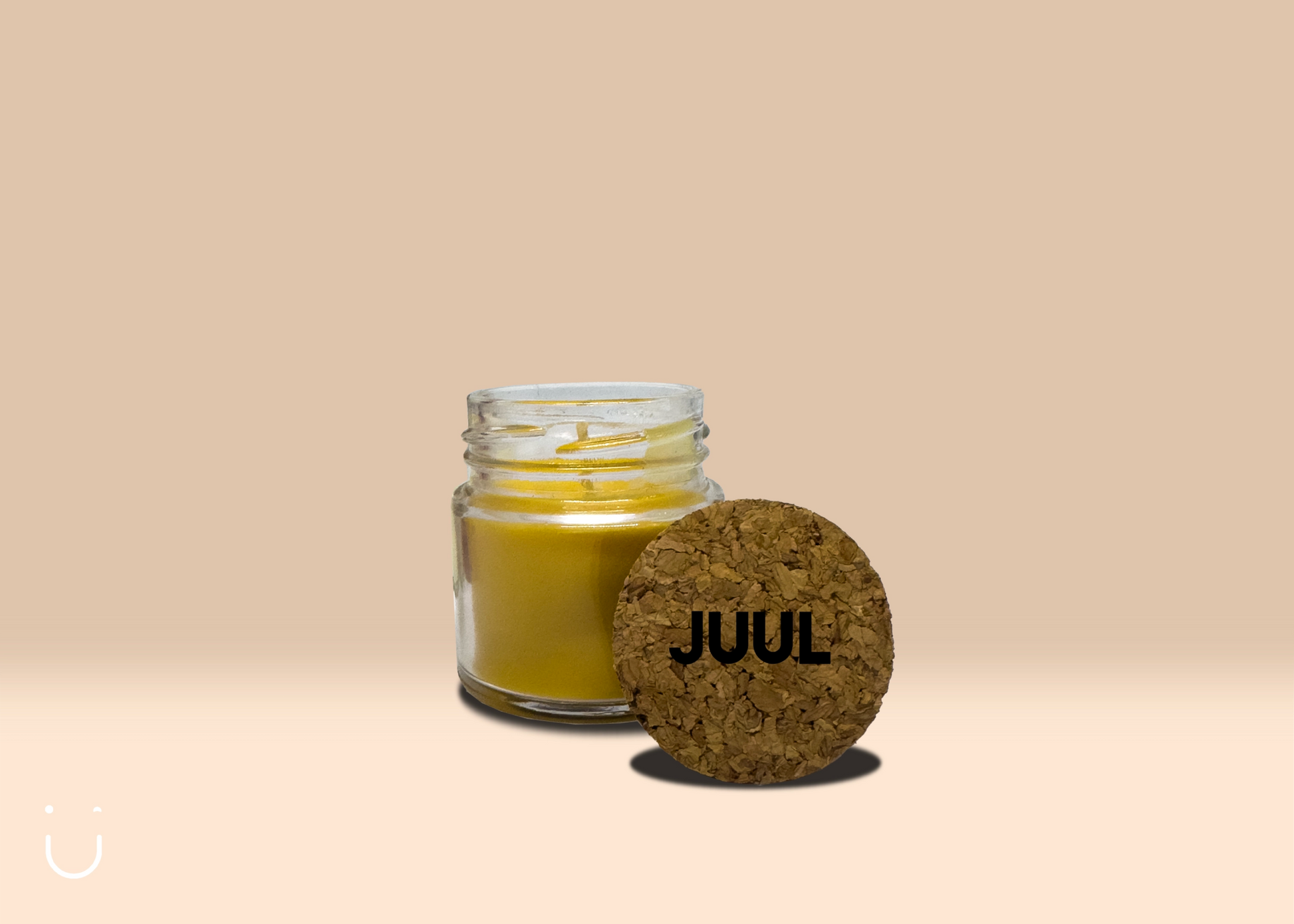 5x Mini geurkaars - Geel - Deugeniet - Doopsuiker diy
