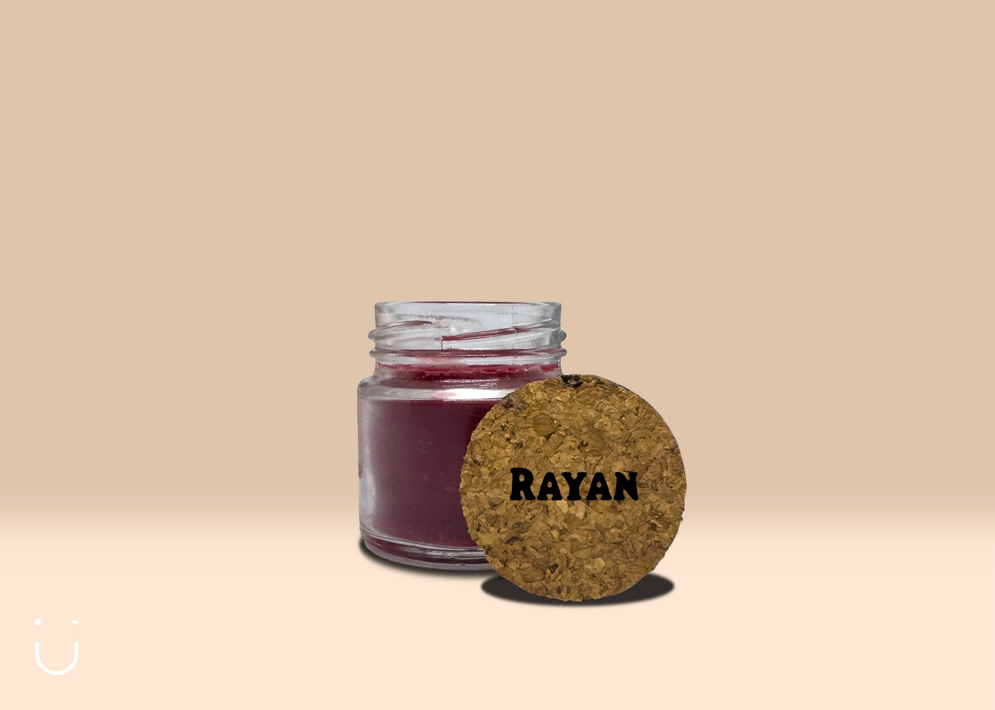 5x Mini geurkaars - Rood - Deugeniet - Doopsuiker diy