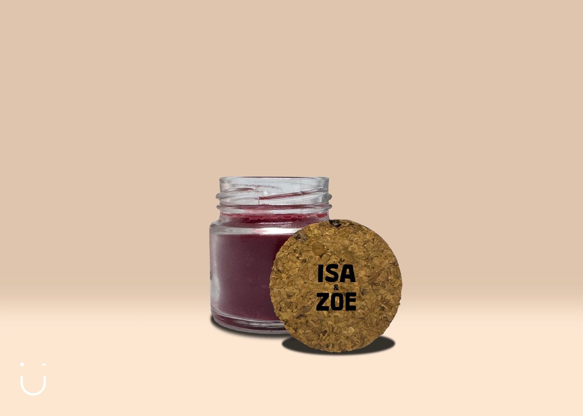5x Mini geurkaars - Rood - Deugeniet - Doopsuiker diy