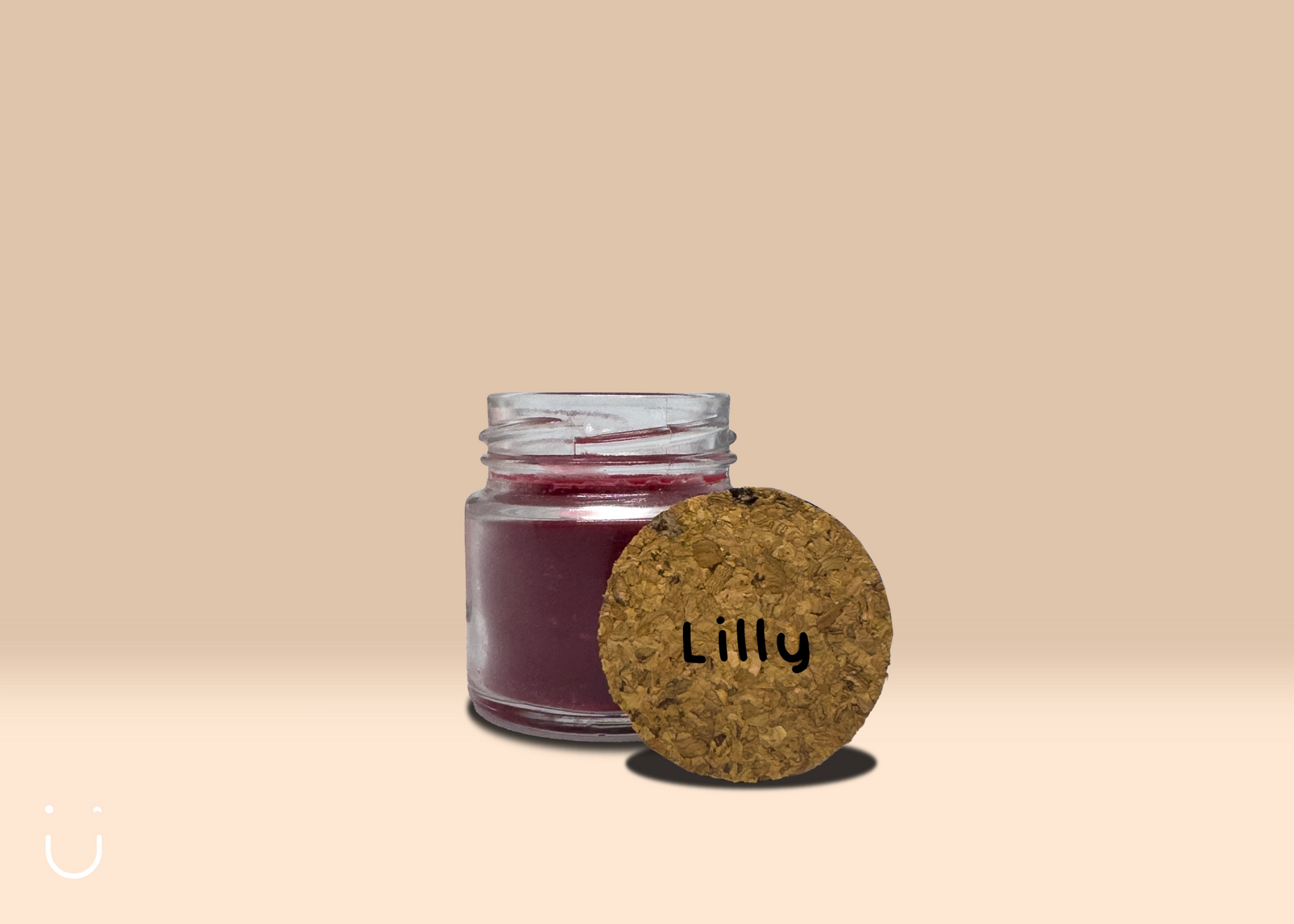 5x Mini geurkaars - Rood - Deugeniet - Doopsuiker diy