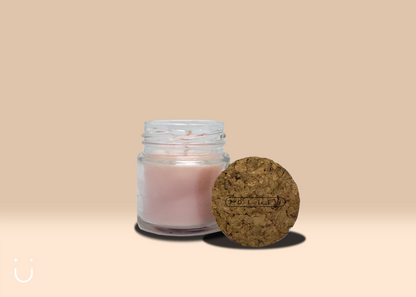 5x Mini geurkaars - Roze - Deugeniet - Doopsuiker diy