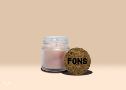 5x Mini geurkaars - Roze - Deugeniet - Doopsuiker diy