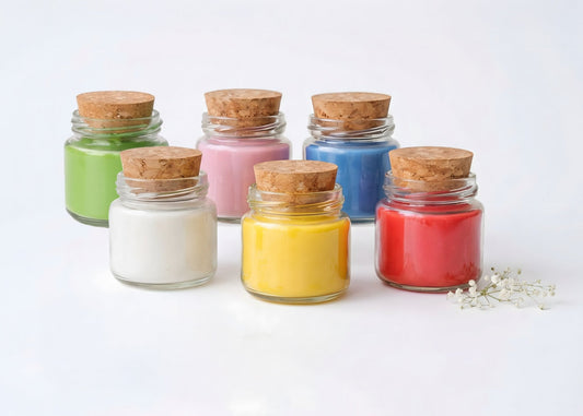 5x Mini kleurkaars met eigen ontwerp - Doopsuiker - Deugeniet - 