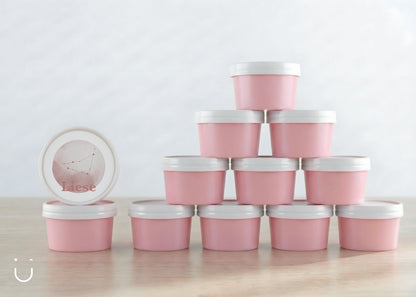 10x Deugeniet doopsuiker doosje - Roze