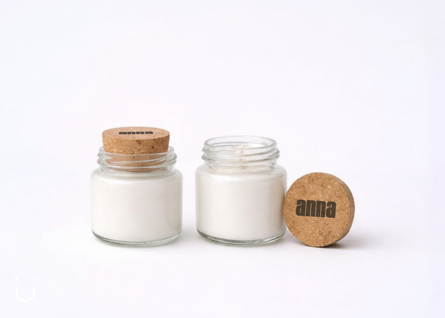 Mini kaars - Wit - Doopsuiker