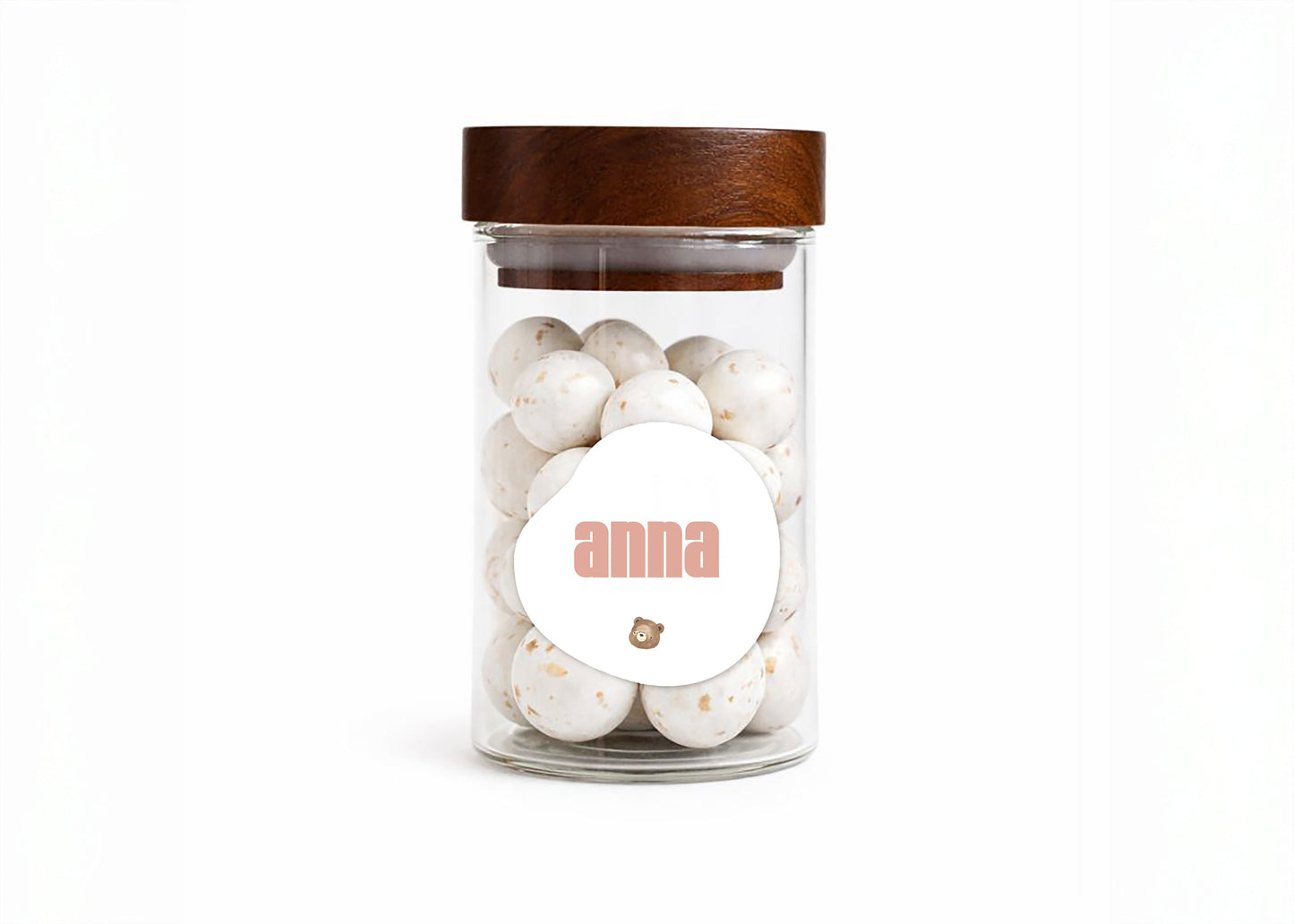 Sticker organisch - 4cm - Deugeniet collecties • vanaf 20 stuks