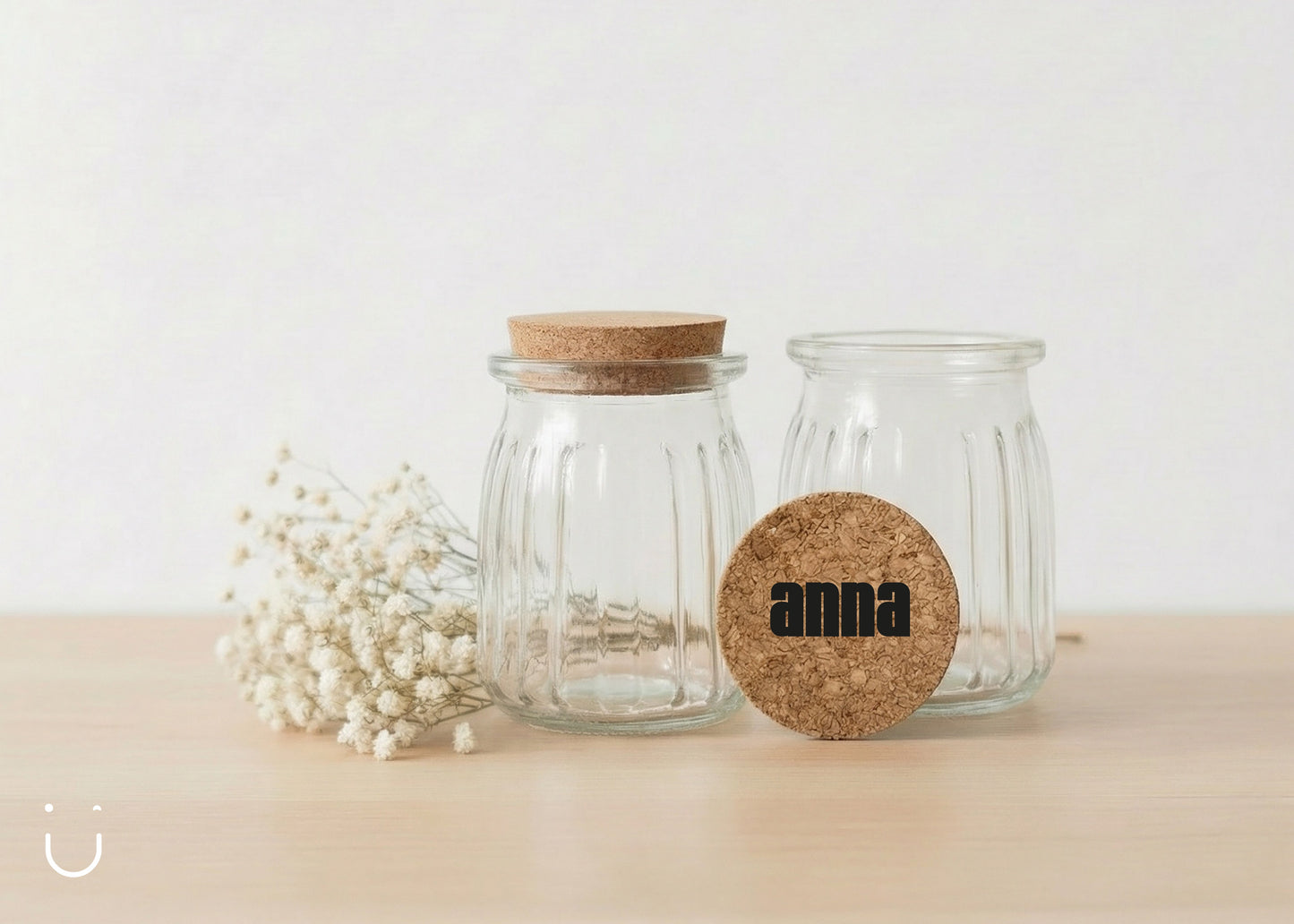 Ribbelpotje met naam - Doopsuiker