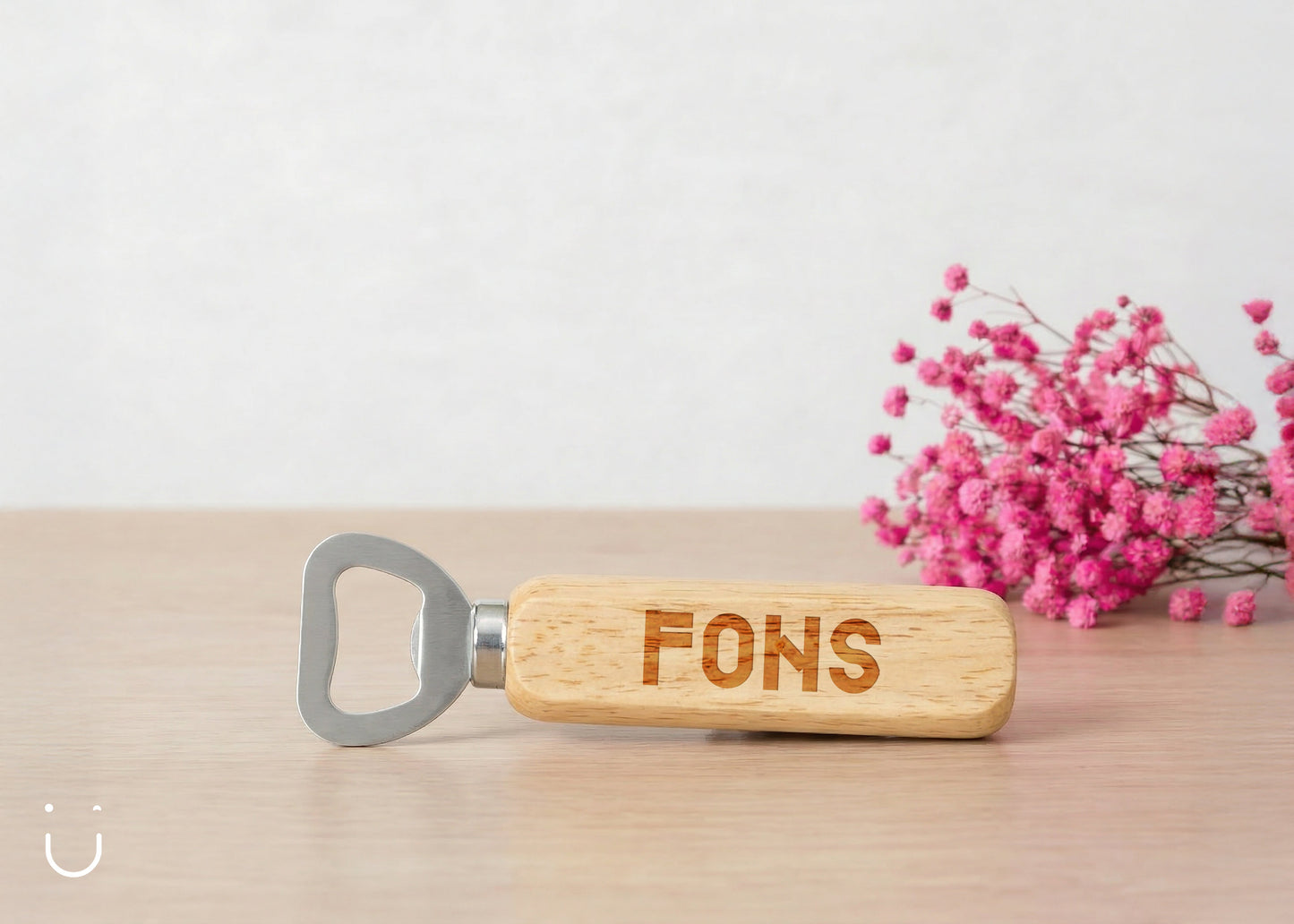 Authentieke flesopener - gegraveerd - Doopsuiker