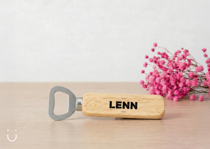 Authentieke flesopener - bedrukt - Doopsuiker
