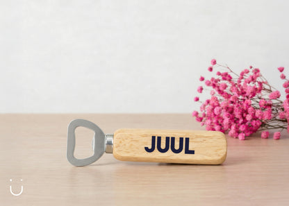 Authentieke flesopener - bedrukt - Doopsuiker