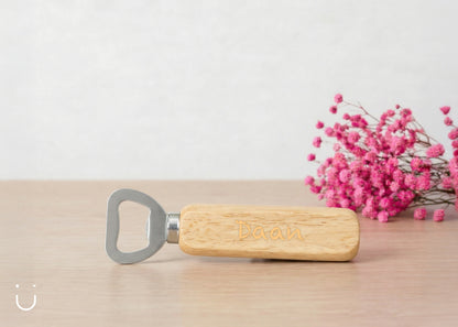 Authentieke flesopener - bedrukt - Doopsuiker
