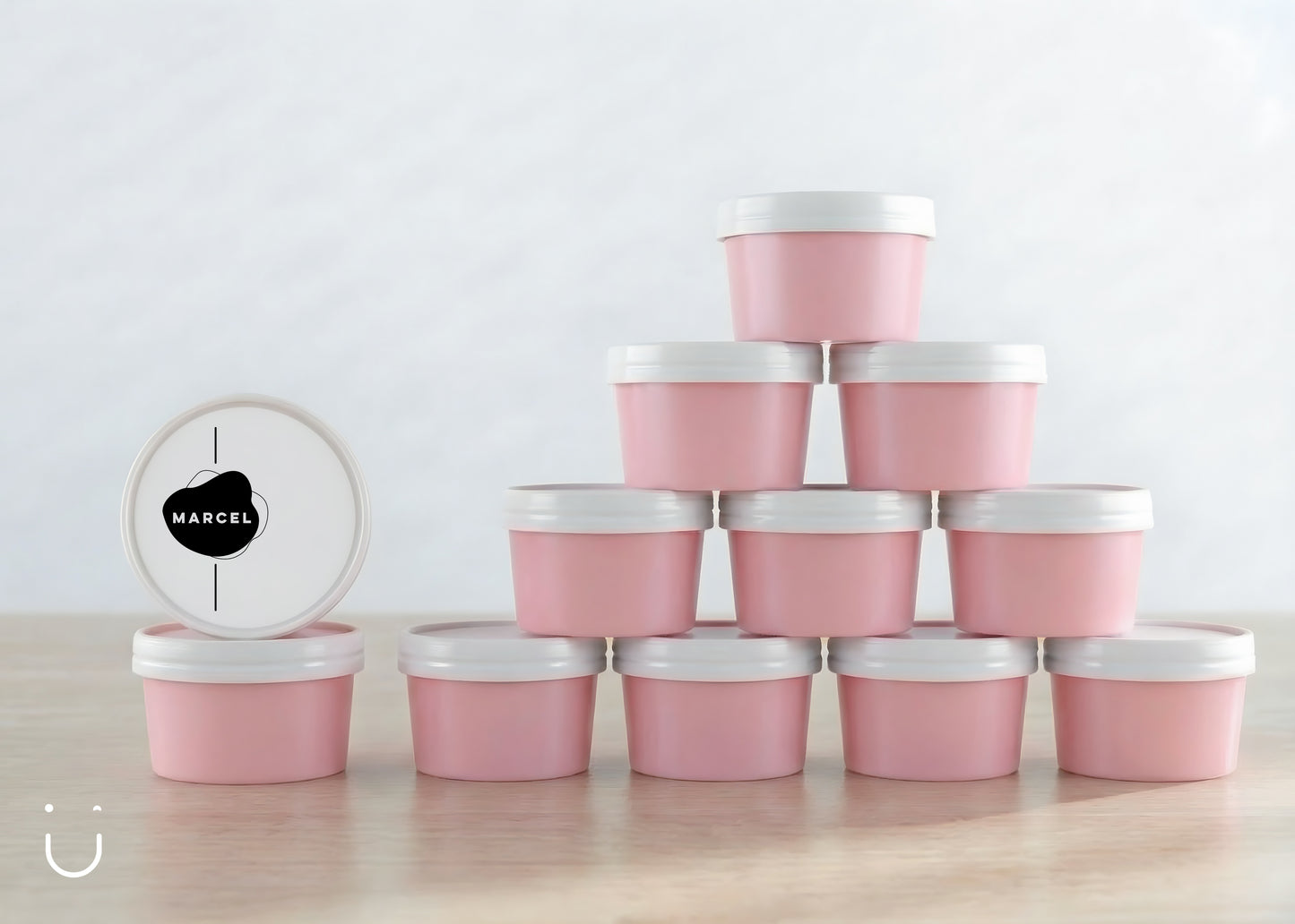 10x Deugeniet doopsuiker doosje - Roze