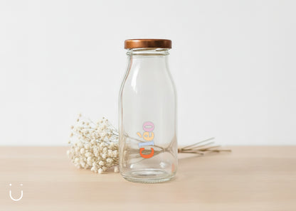 Melkflesje met naam - Doopsuiker