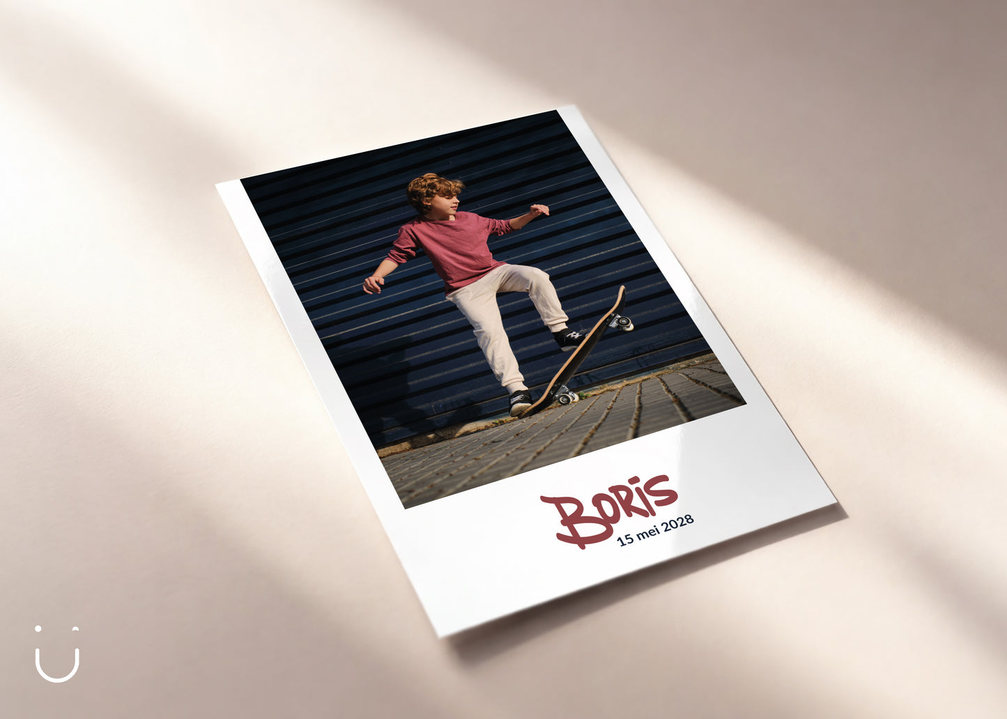 Communiekaartje "Boris"