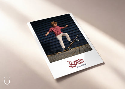 Communiekaartje "Boris"