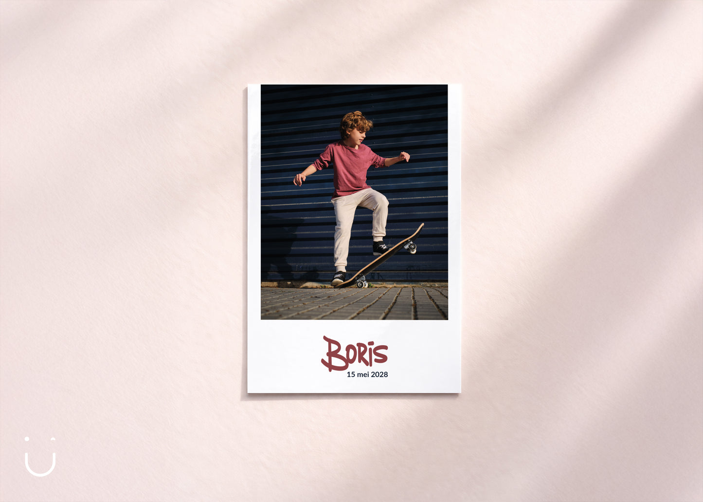 Communiekaartje "Boris"