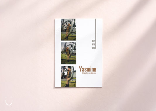 Communiekaartje "Yasmine"