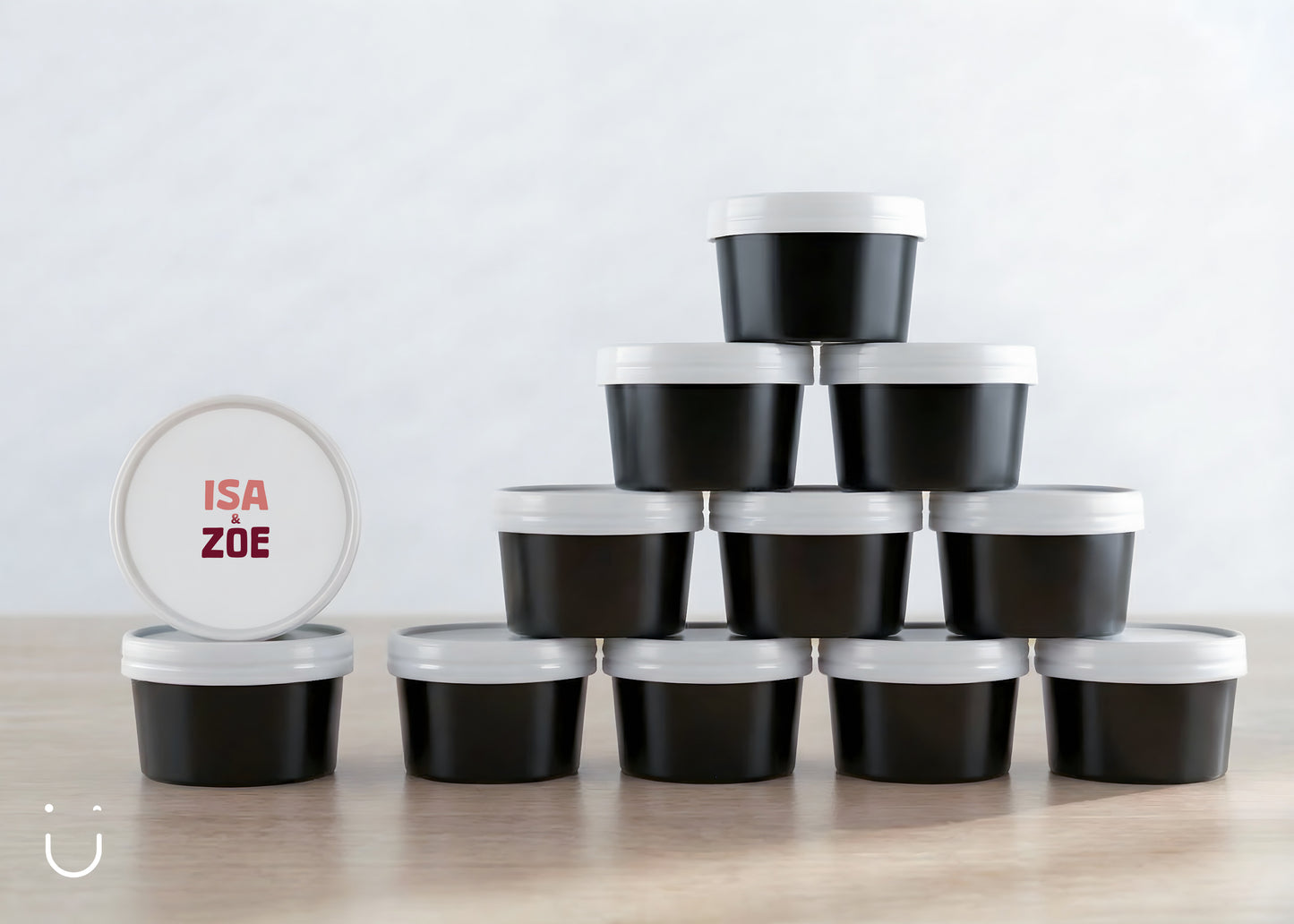 Deugeniet doopsuiker doosje - Zwart • per 10 stuks